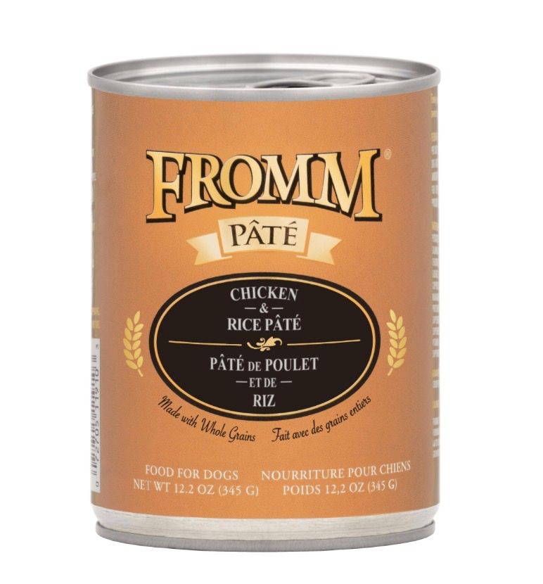 Fromm Dog 4Star Chicken Rice Pate Wet Food 12.2oz