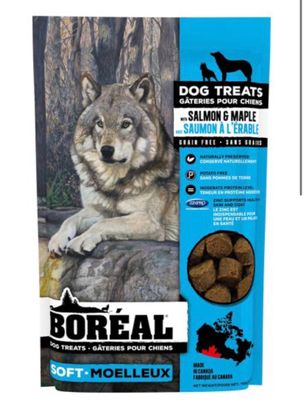 Boreal Samlon And Maple Dog Treats 150g