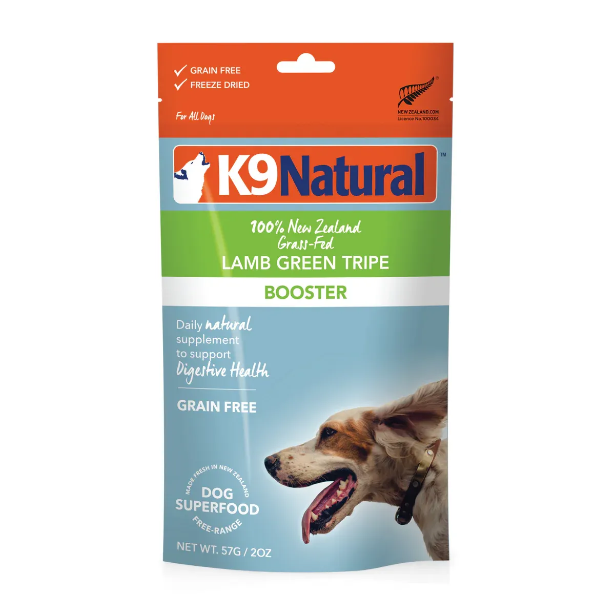 K9 Natural Dog FD Lamb Green Tripe 57g
