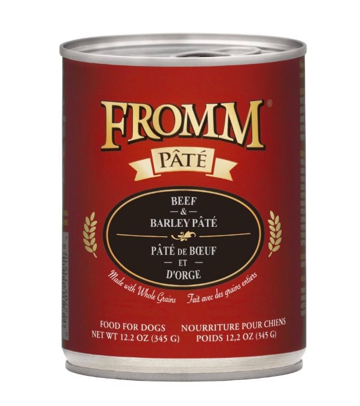 Fromm Dog 4Star Pate Beef Barley 12.2OZ
