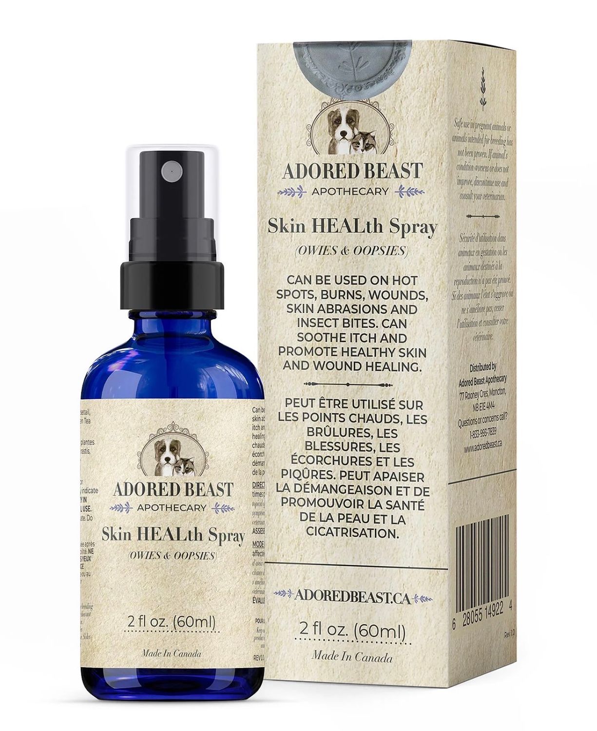 Adored Beast Skin Health Spray 60ml