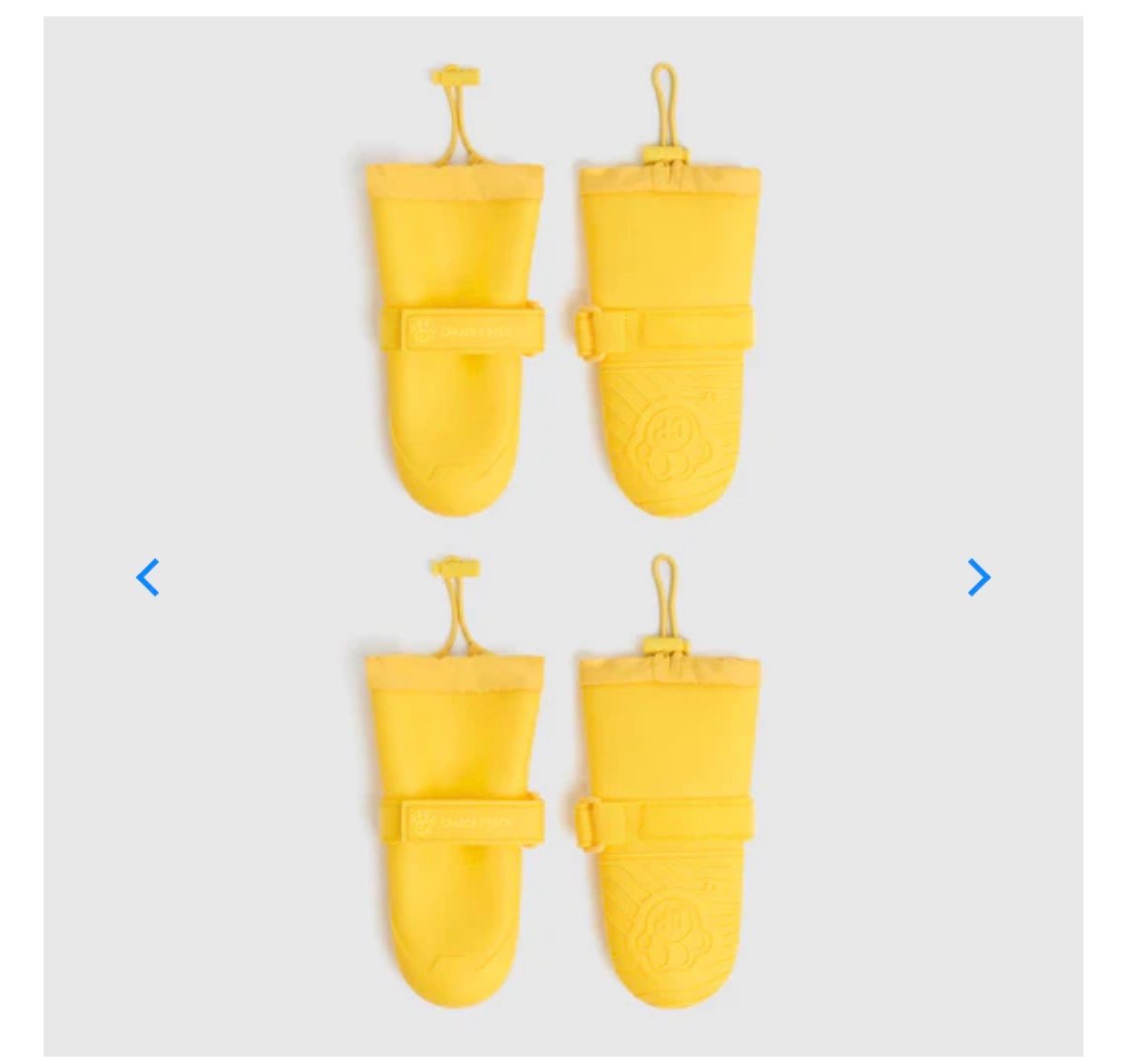 Canada Pooch Waterproof Rain Boot Yellow(#1)