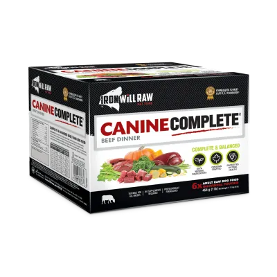 Iron Will Dog Complete Beef Dinner 6×1LBs