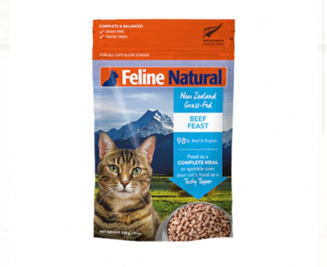 Feline Natural Cat Beef Feast 320g