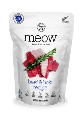 Meow Cat Beef &amp; Hoki Recipe 280g
