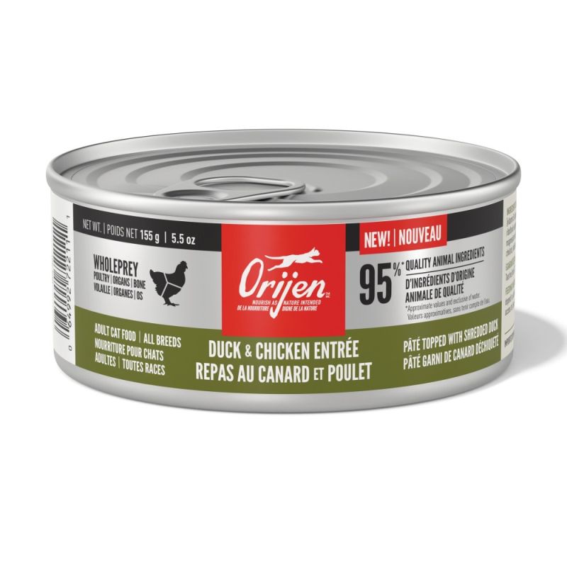 Orijen Duck &amp; Chicken Entree Adult Cat Food