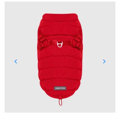 Canada Pooch Harness Puffer (Red 10)