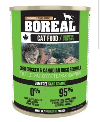 Boreal Cobb Chicken &amp; Canadian Duck GF Canned Cat 369g