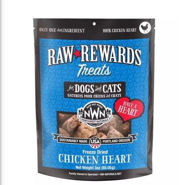 NWN FD Chicken Heart Treats 85g