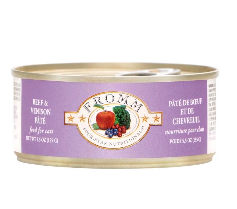 Fromm Cat 4Star Beef Venison 5.5OZ
