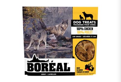 Boreal Dog Treats-100% Chicken Jerky Air Dried Treats 92g