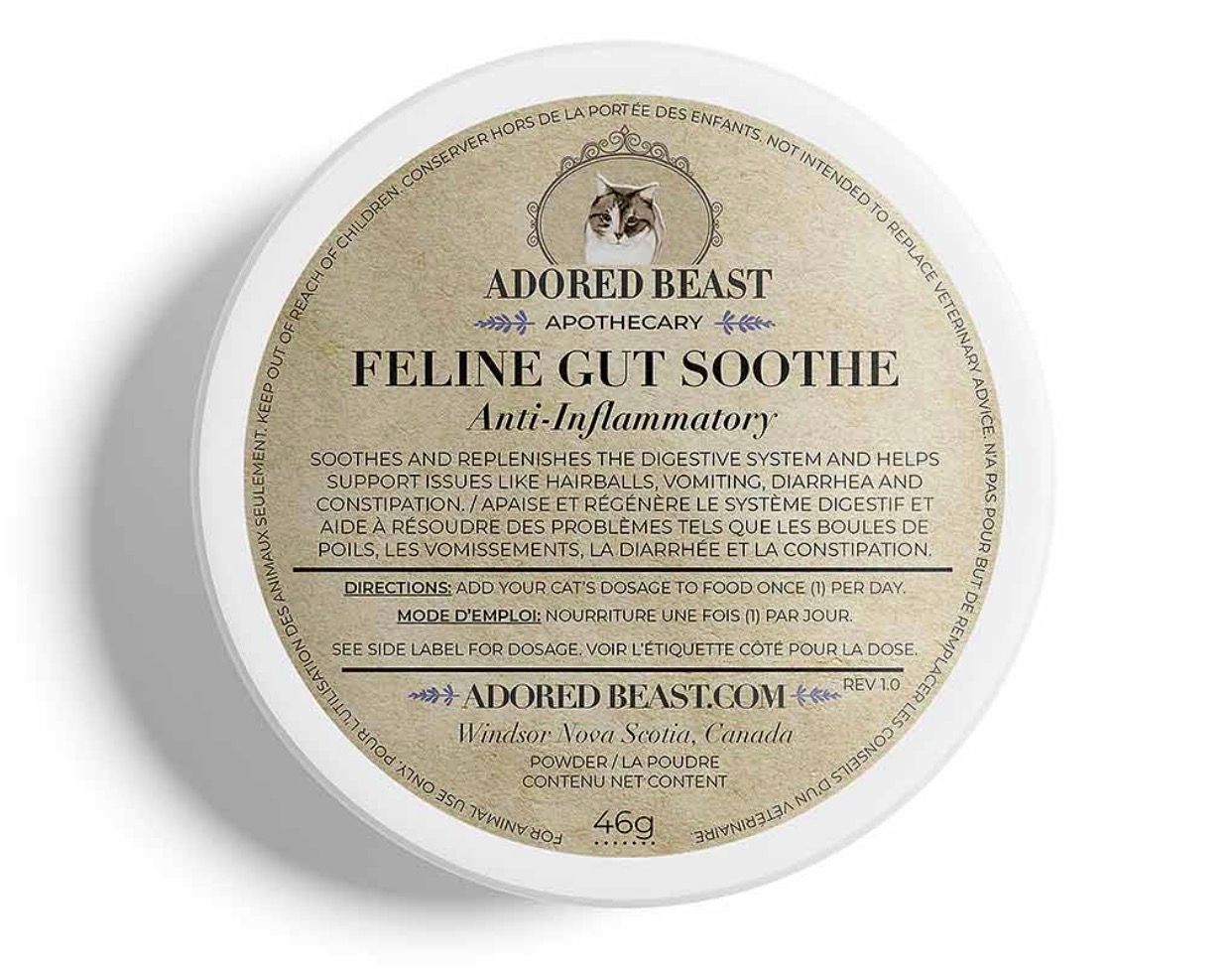 Adored Beast Feline Gut Soothe 46g