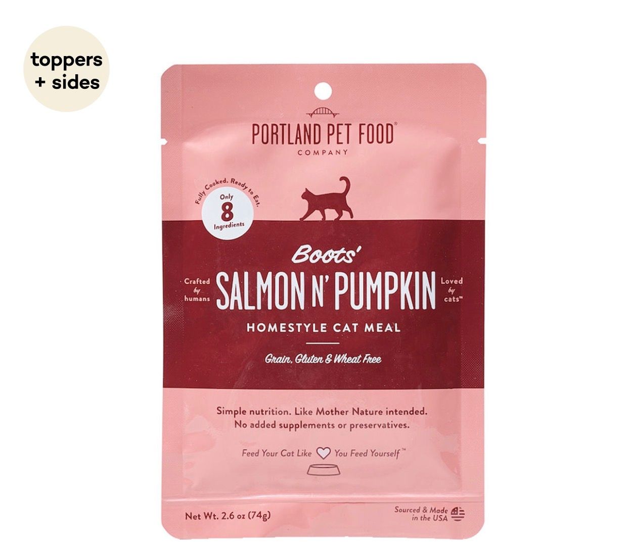 Boots' Salmon N' Pumpkin Cat Meal 74g(2.6oz)