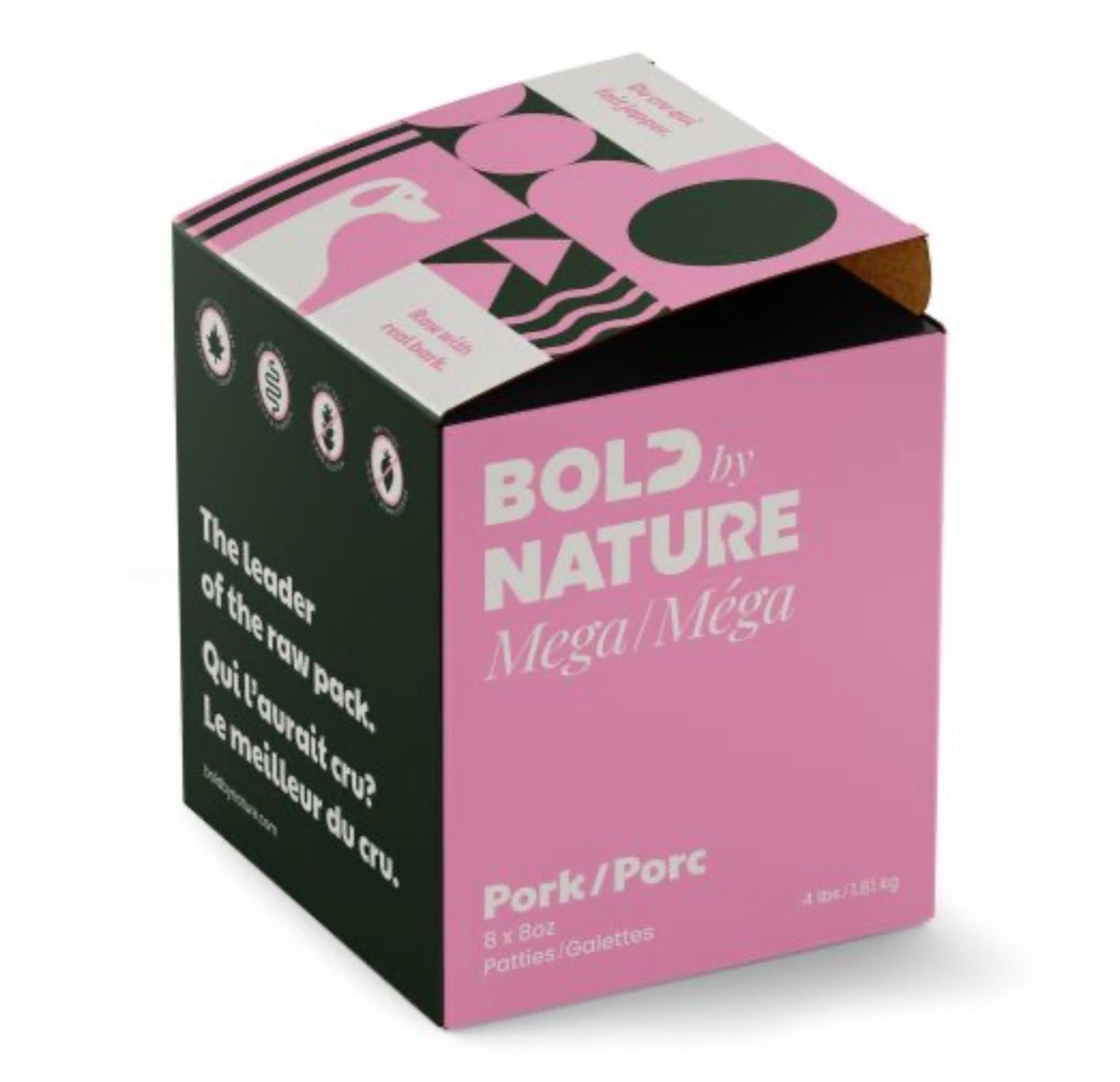 Bold By Nature Dog Mega Pork 1.81KG