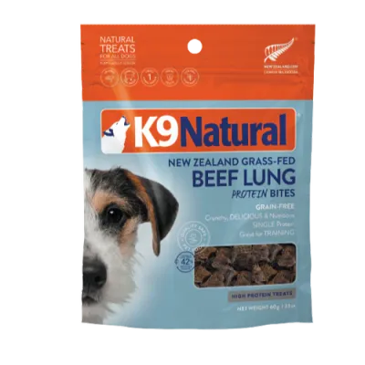 K9 Natural Dog Treat Beef Lung 60g