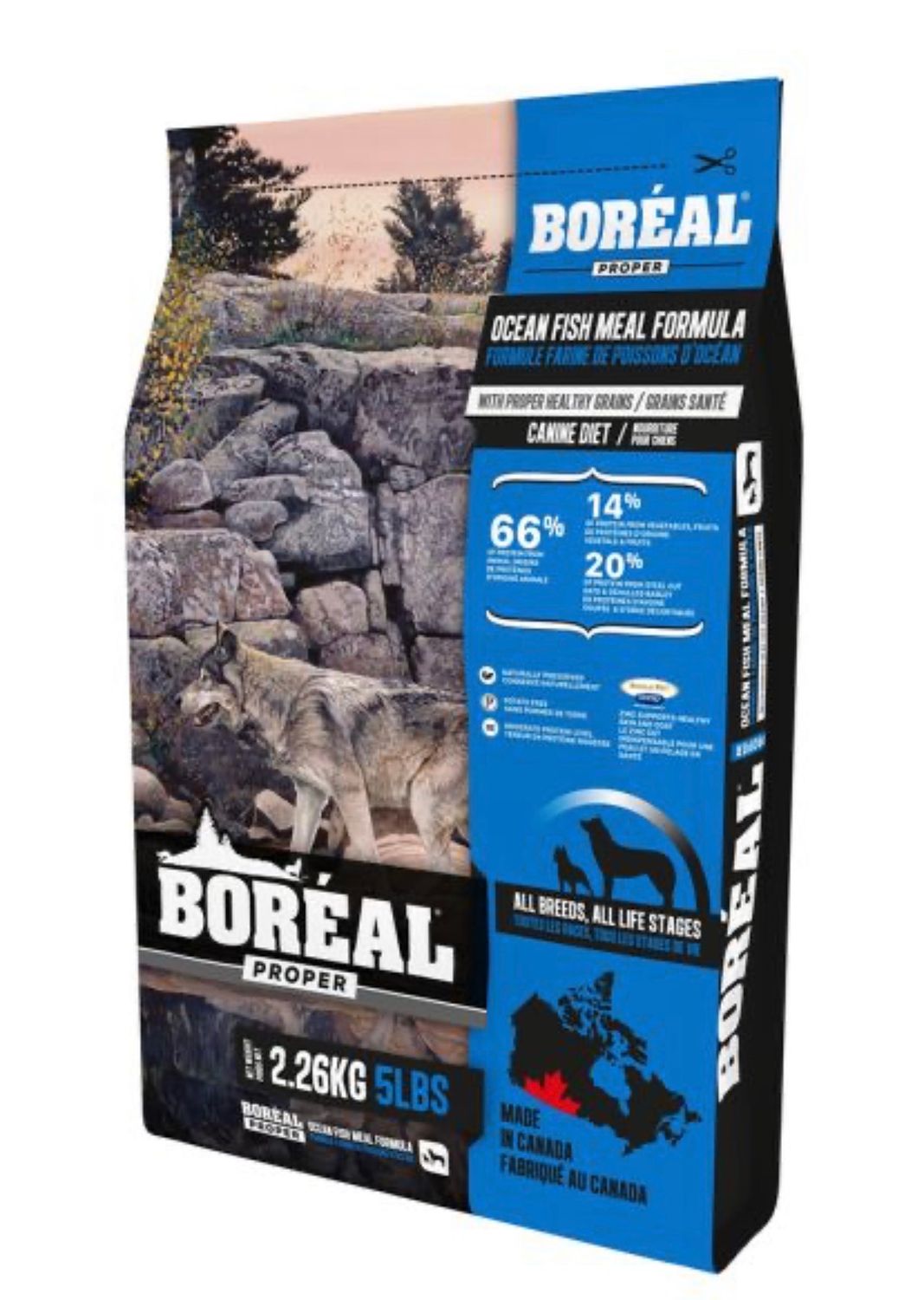 Boreal Dog Proper Ocean Fish 2.26KG