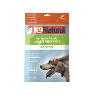 K9 Natural Dog FD Lamb Green Tripe 250G
