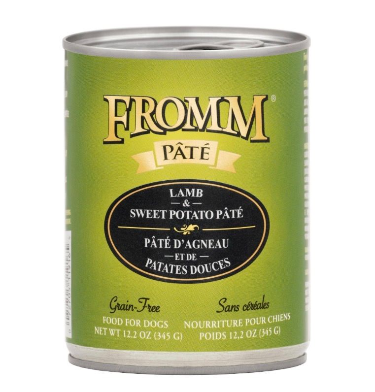 Fromm Dog 4Star Lamb Sweet Potato Pate Wet Food 12.2oz