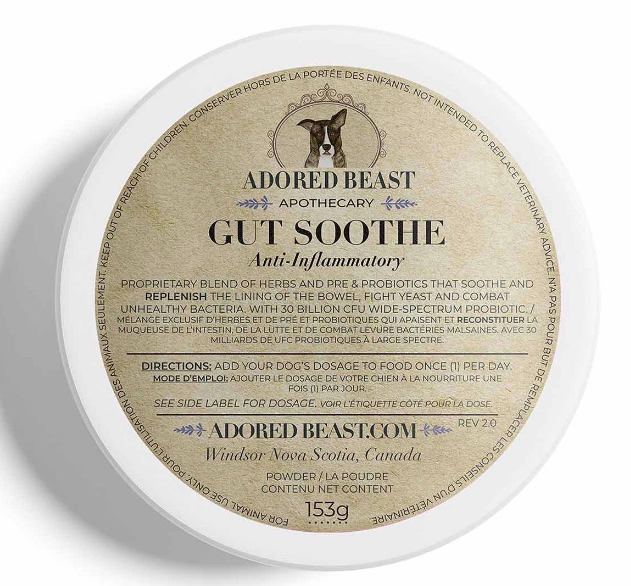Adored Beast Gut Soothe 153g