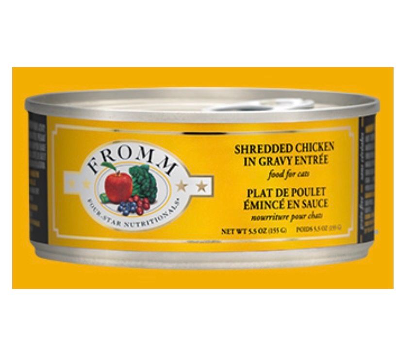 Fromm Cat 4Star Shredded Chicken 5.5OZ