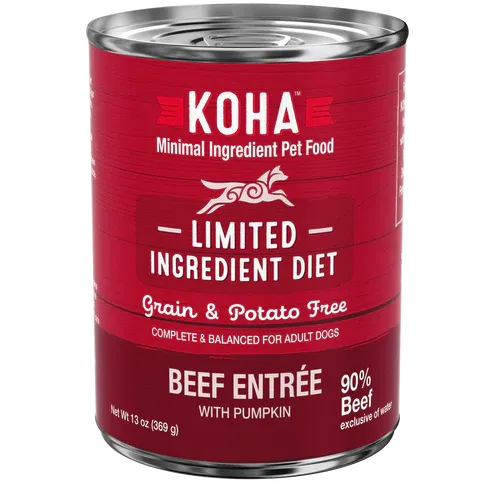 Koha Dog LID Beef 13oz
