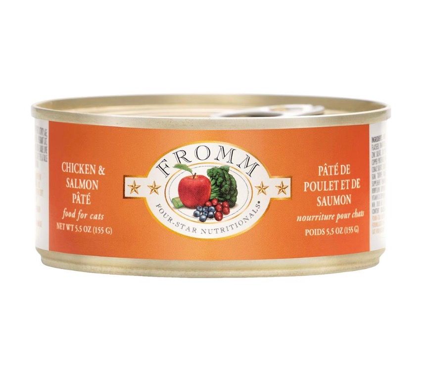 Fromm Cat 4Star Chicken Salmon 5.5oz