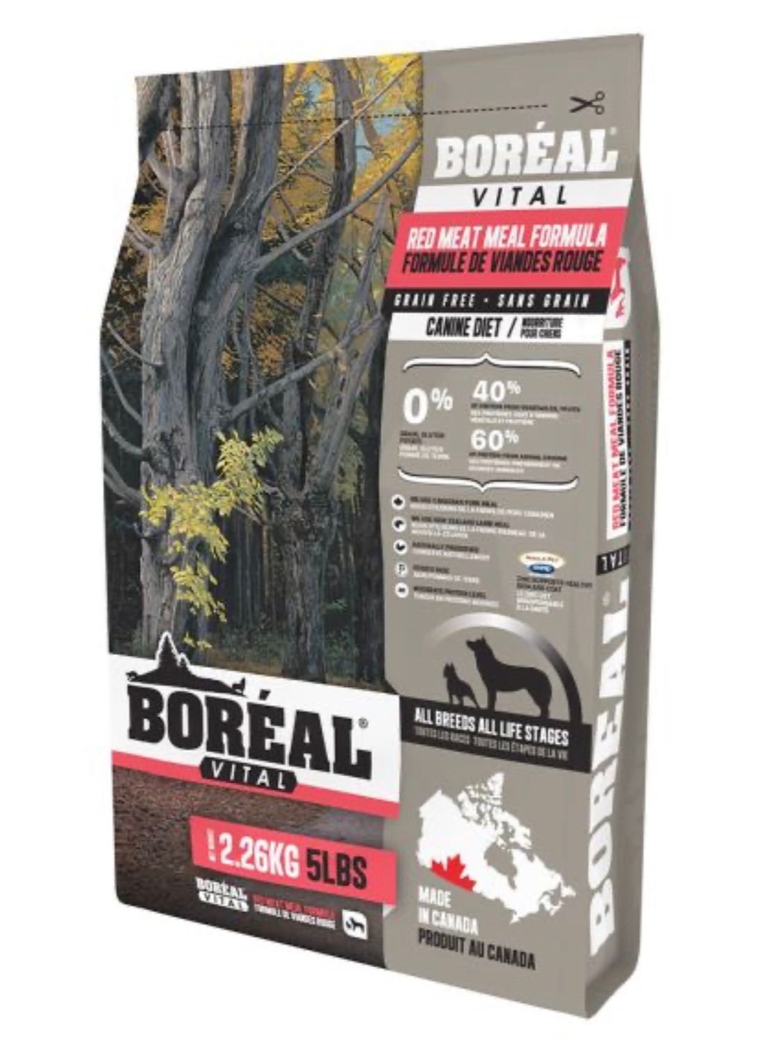 Boreal Dog Vital Red Meat 2.26KG