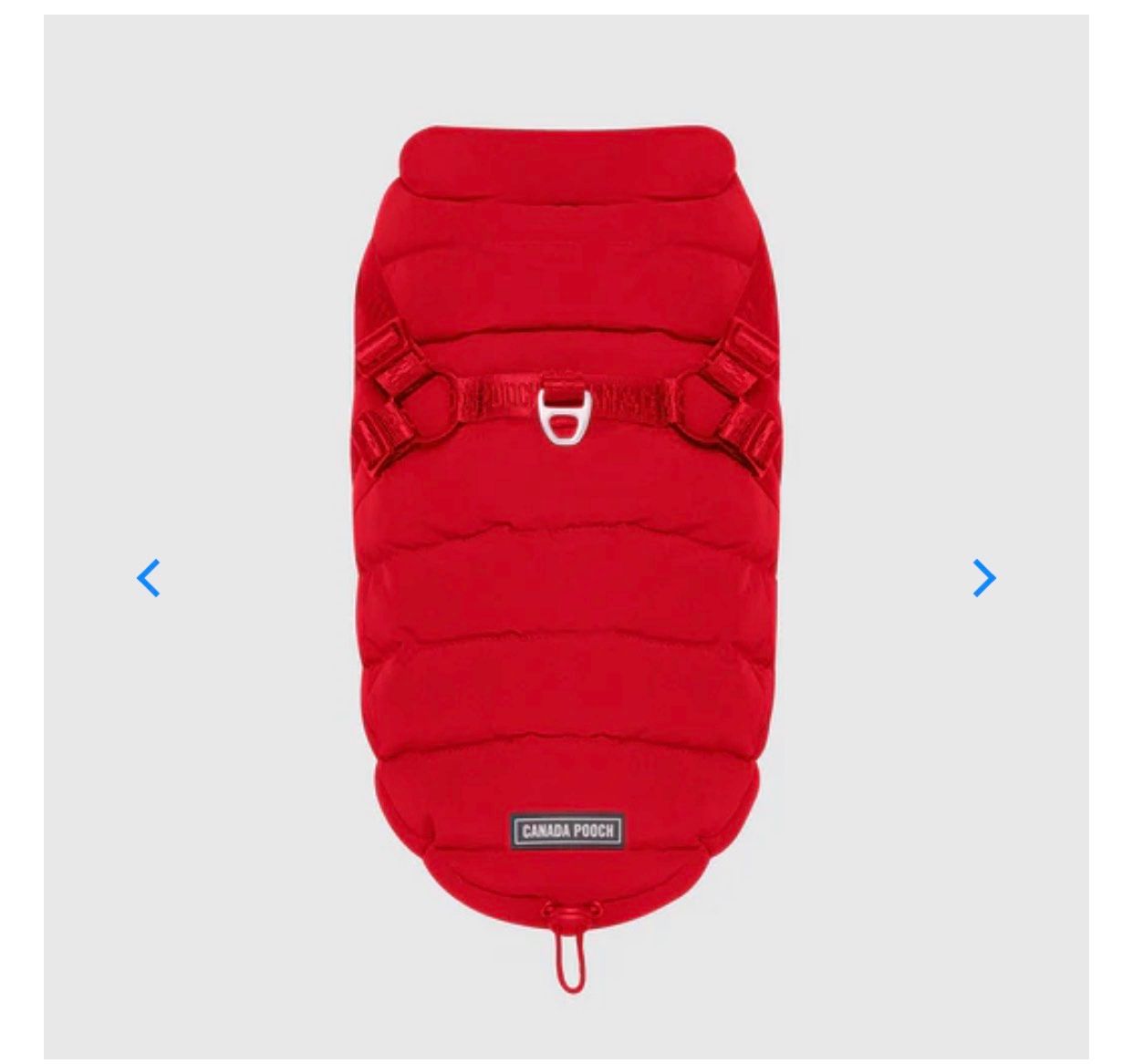Canada Pooch Harness Puffer (Red 14)