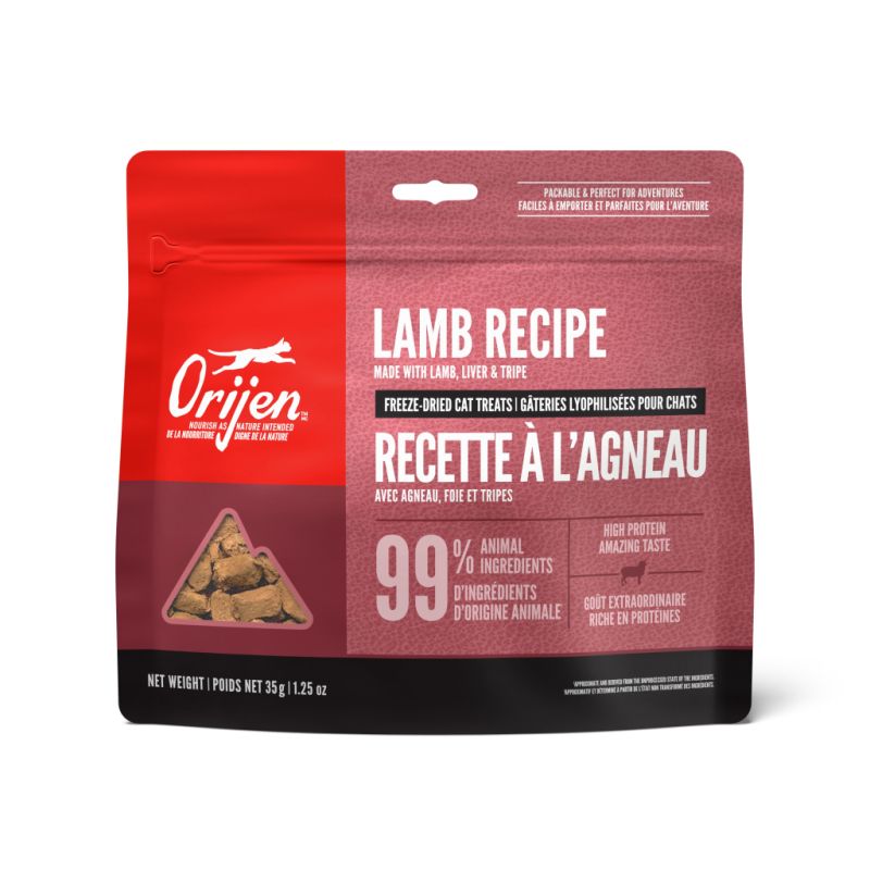 Orijen FD Cat Treats Lamb Recipe 1.25oz(35g)