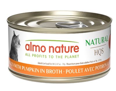 Almo Nature Cat HQS Chicken With Pumpkin In Broth 70g(2.47oz)
