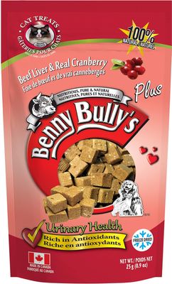 Benny Bully's Beef Liver &amp; Real Cranberry Cat 25g