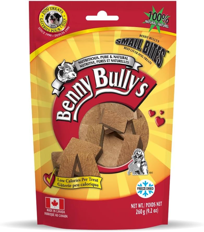Benny Bullys Small Bites Beef Liver 260g