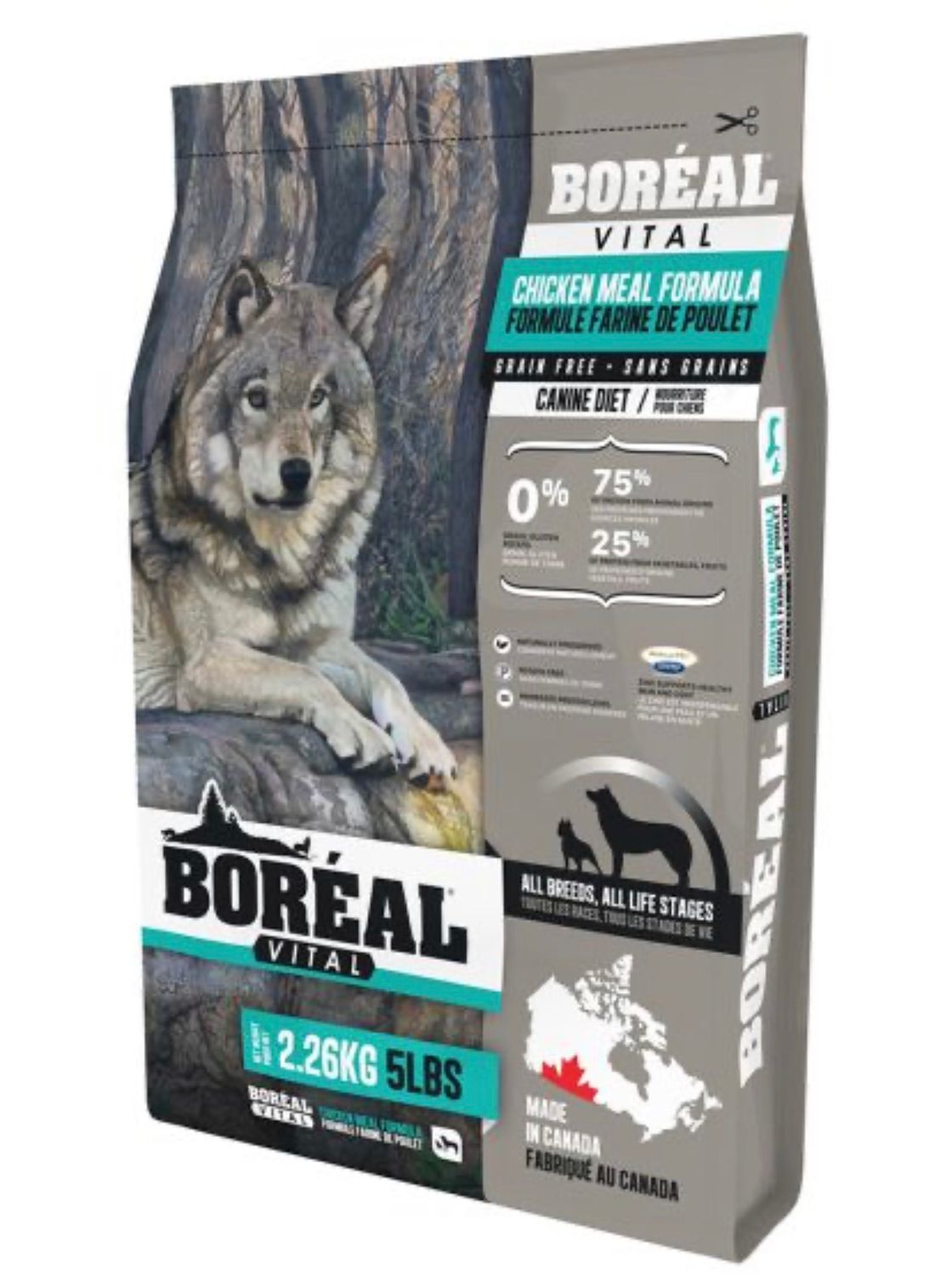Boreal Dog Vital Chicken 2.26KG
