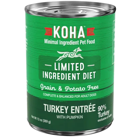 Koha Dog LID Turkey 13oz