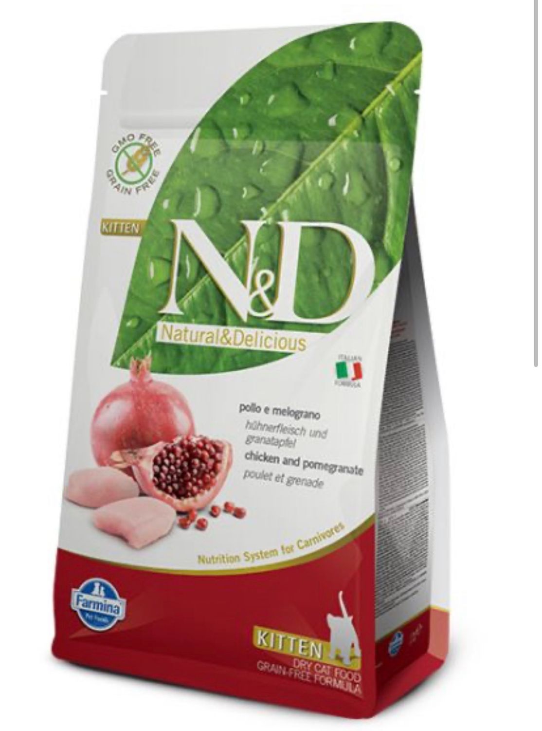 Farmina Kitten Chicken Pomegrante 1.5KG