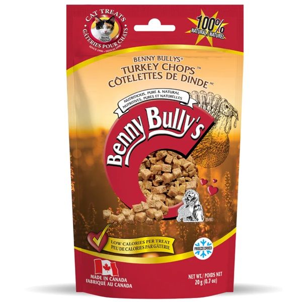 Benny Bully's Cat Turkey Chops 20g(0.7oz)