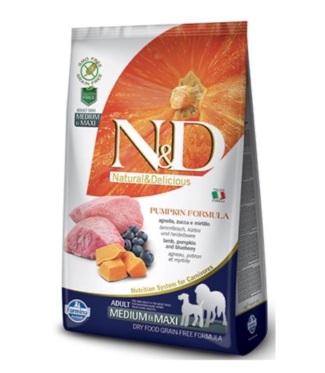 Farmina Dog Med Lamb Pumpkin Blueberry 12KG