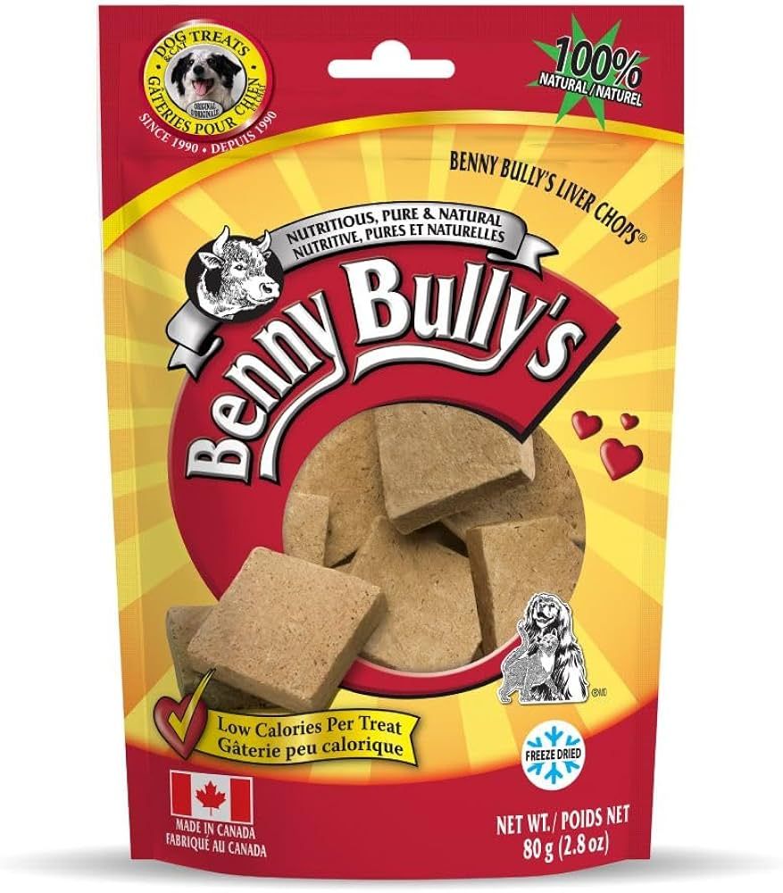 Benny Bully Dog Beef Liver 80g