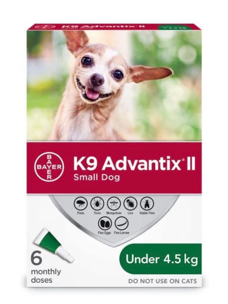 Elanco Dog K9 Advantix Small Dog <4.5kg