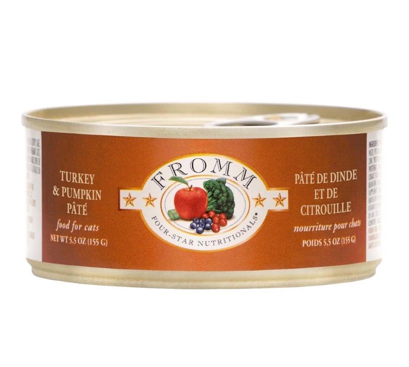Fromm Cat 4Star Turkey Pumpkin 5.5OZ
