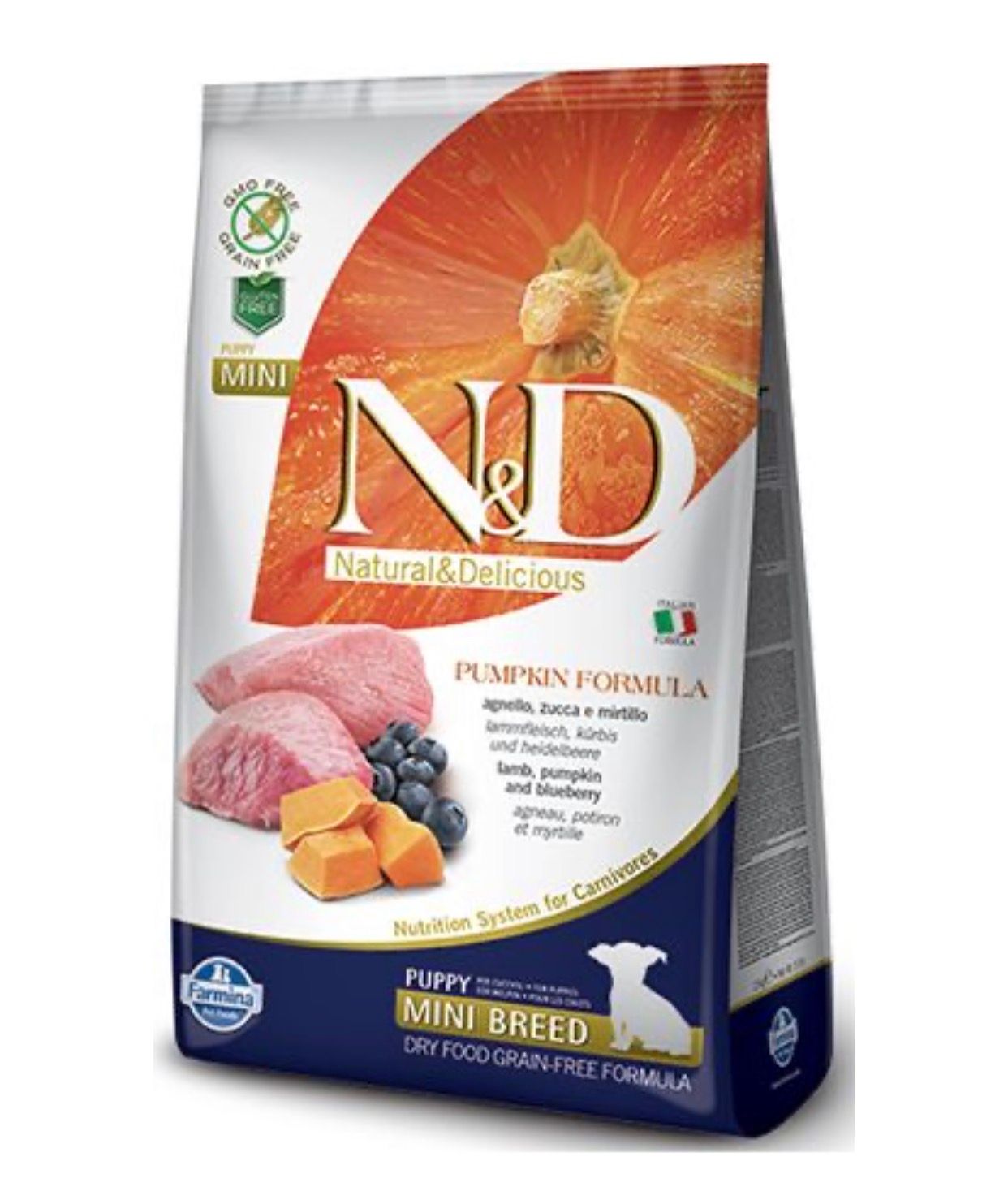 Farmina Pumpkin Lamb Blueberry Puppy Mini Dog 7kg