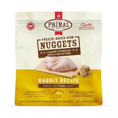 Primal Freeze Dried 14oz Rabbit Formula