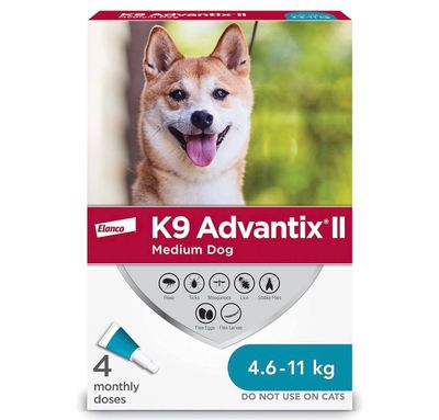 Elanco Dog K9 Advantix Medium Dog 4.6kg-11kg (O)