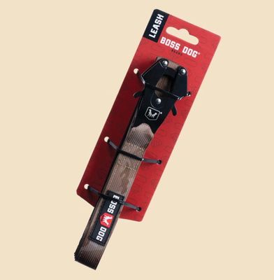 Boss Dog Leash Tan 6*1"