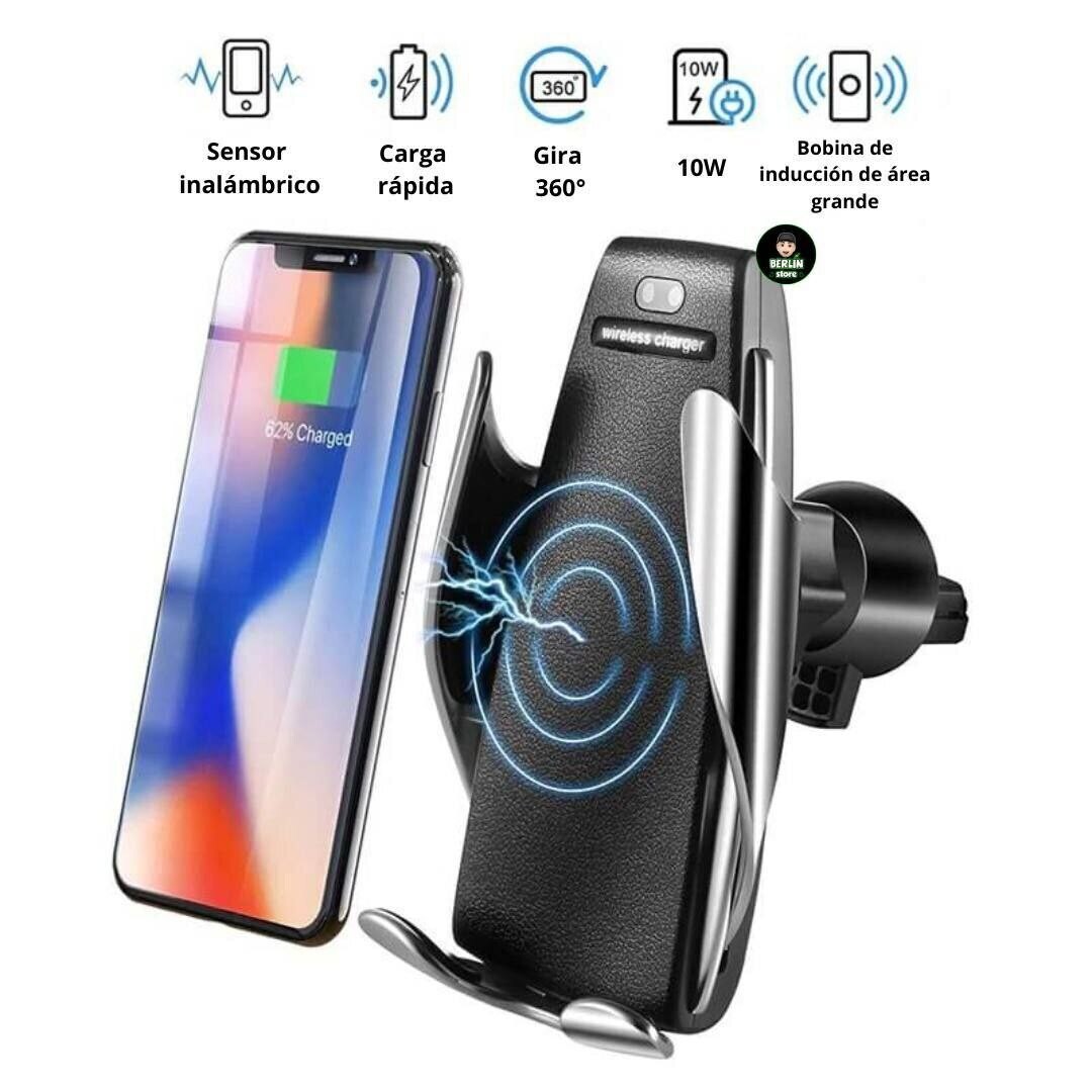 Cargador inalámbrico con sensor inteligente
