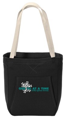 Snowflake One Tic at a Time Tote Bag