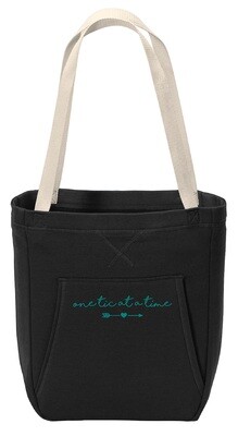 Script One Tic at a Time Tote Bag