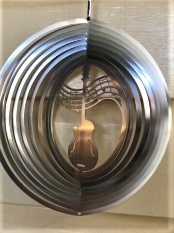 Aussie Spinners - Designer Collection - Guitar 20cm - 304 Stainless Steel & Made in Australia