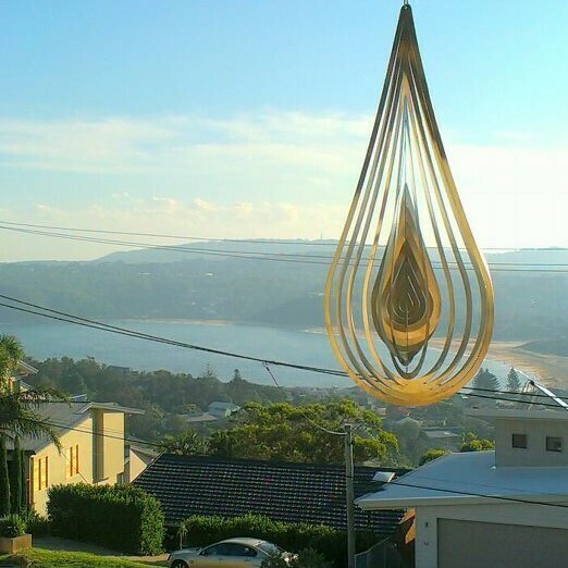 Aussie Spinners - Premium Collection - 30cm Flame - 316 Stainless Steel & Made in Australia