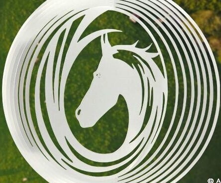 Aussie Spinners - Designer Collection - 30cm Horse- 304 Stainless Steel & Made in Australia